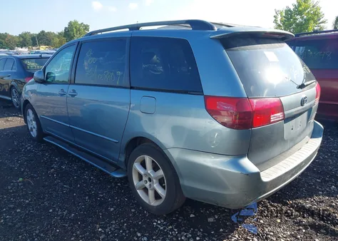 2004 Toyota Sienna Xle из США, поврежденный, VIN 5TDBA22C04S027291